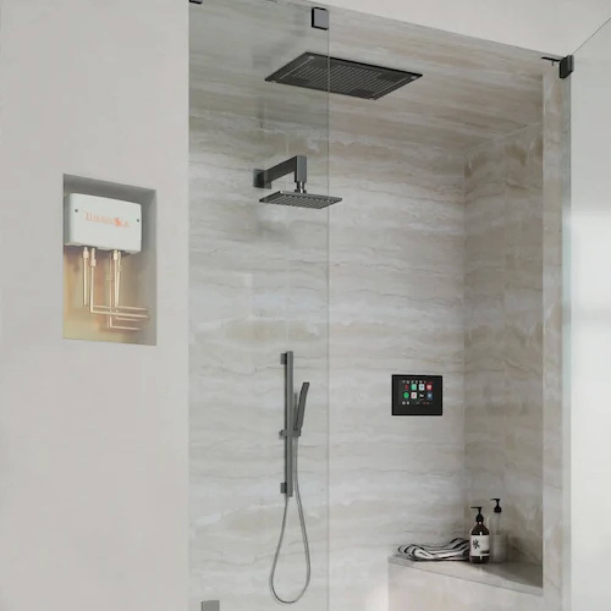 ThermaSol Digital Steam Shower Valve With 3 Output [TDS-3000] (SAK25041) – SAKSBY WHOLESALE, view 5