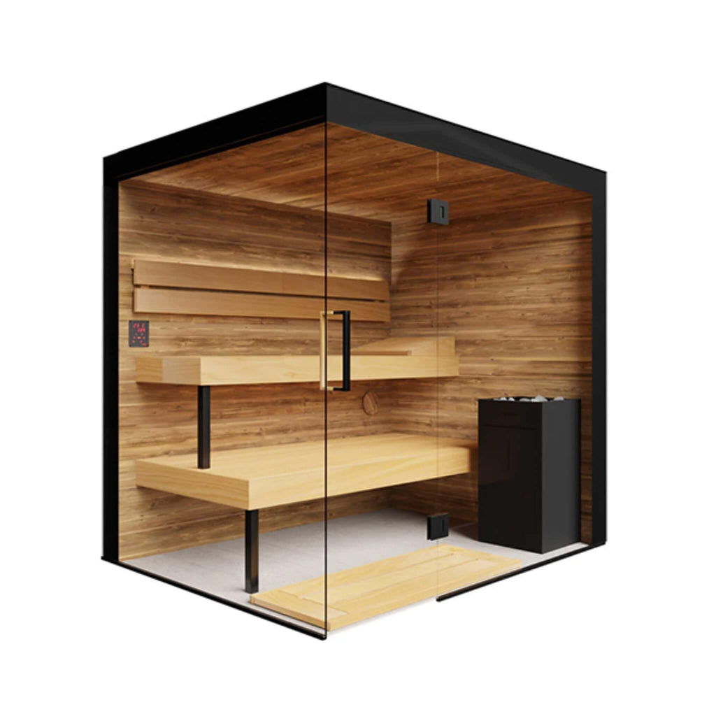 ThermaSol Lumaria 2-5 Person Indoor Glass Sauna Cabin [14-LUMARIA] (SAK84962) – SAKSBY WHOLESALE, view 6