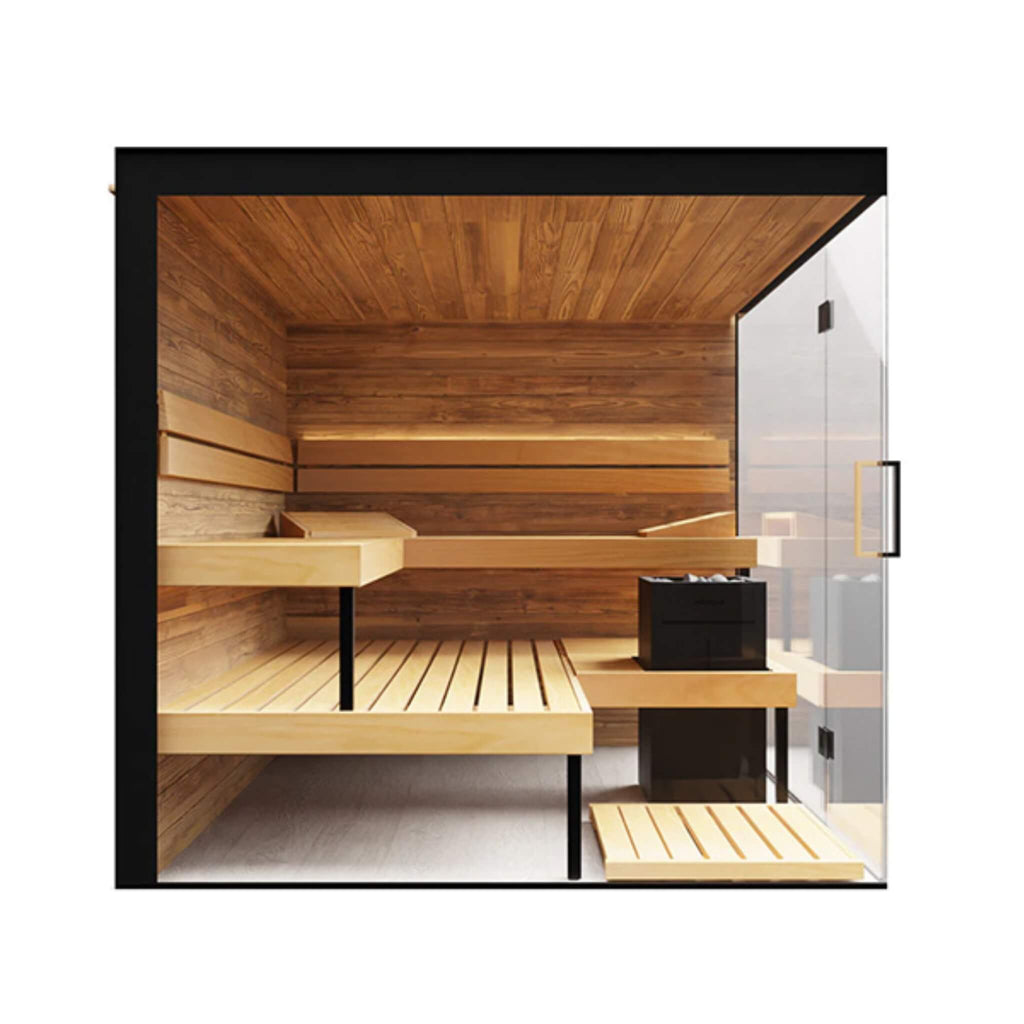 ThermaSol Lumaria 2-5 Person Indoor Glass Sauna Cabin [14-LUMARIA] (SAK84962) – SAKSBY WHOLESALE, view 7