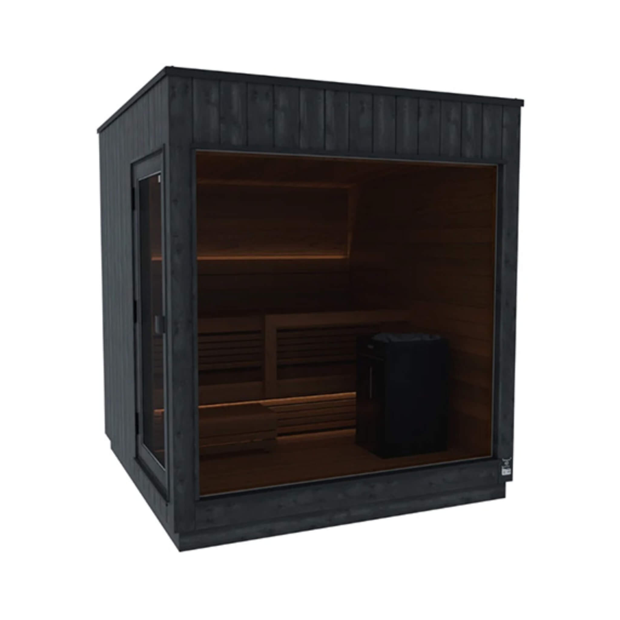 ThermaSol Nordic Misty 2-5 Person Fully-Assembled Outdoor Modular Sauna Cabin [Made-To-Order] [14-KIR] (SAK17365) – SAKSBY WH