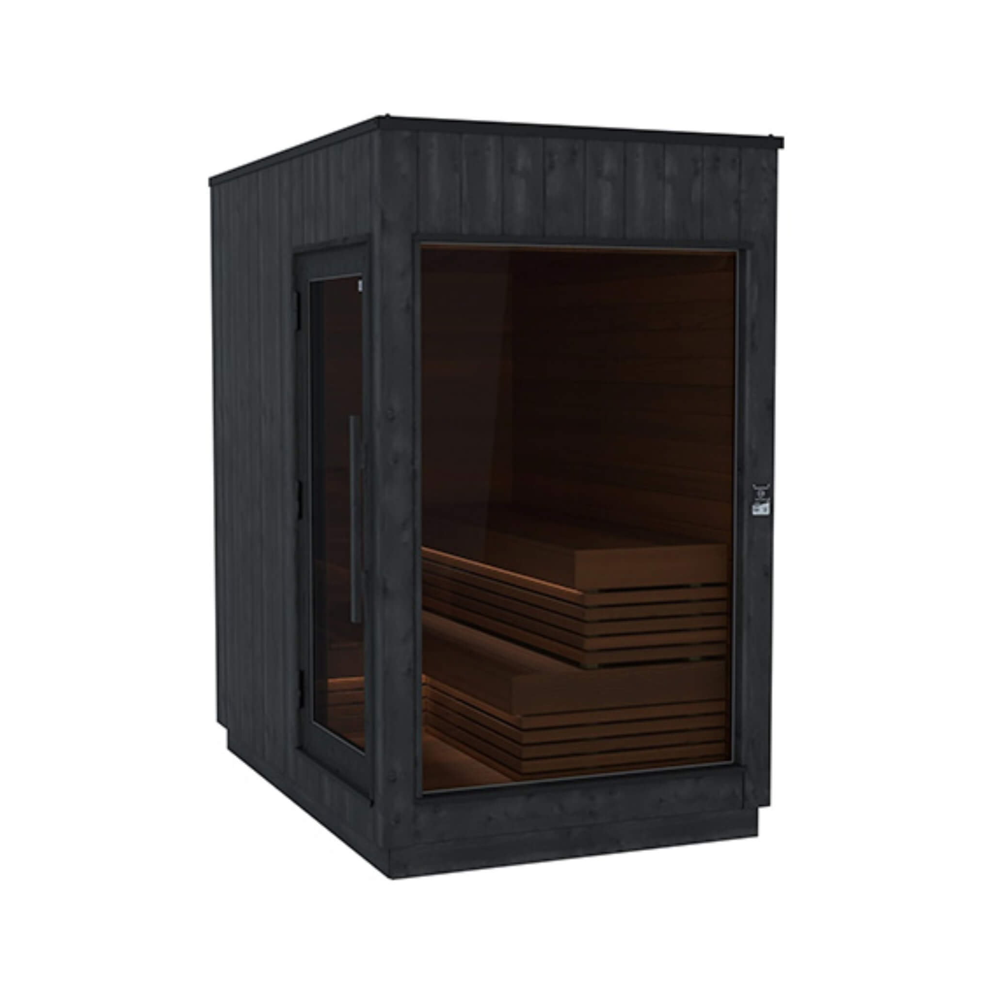 ThermaSol Nordic Misty 2-5 Person Fully-Assembled Outdoor Modular Sauna Cabin [Made-To-Order] [14-KIR] (SAK17365) – SAKSBY WH