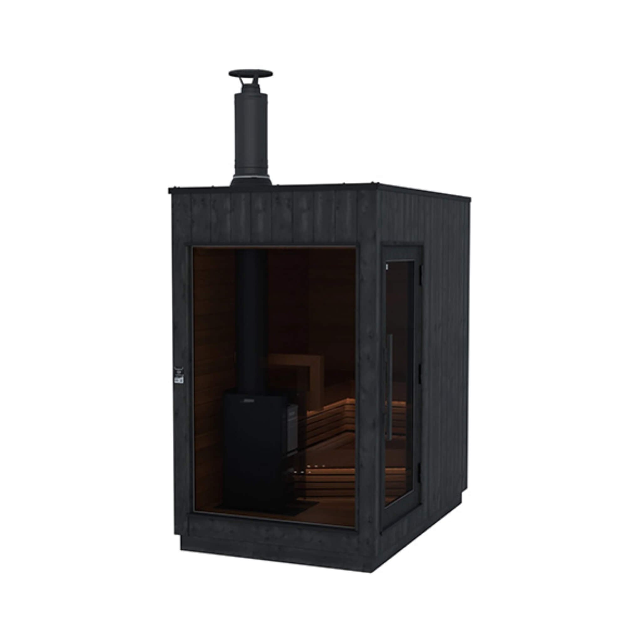 ThermaSol Nordic Misty 2-5 Person Fully-Assembled Outdoor Modular Sauna Cabin [Made-To-Order] [14-KIR] (SAK17365) – SAKSBY WH