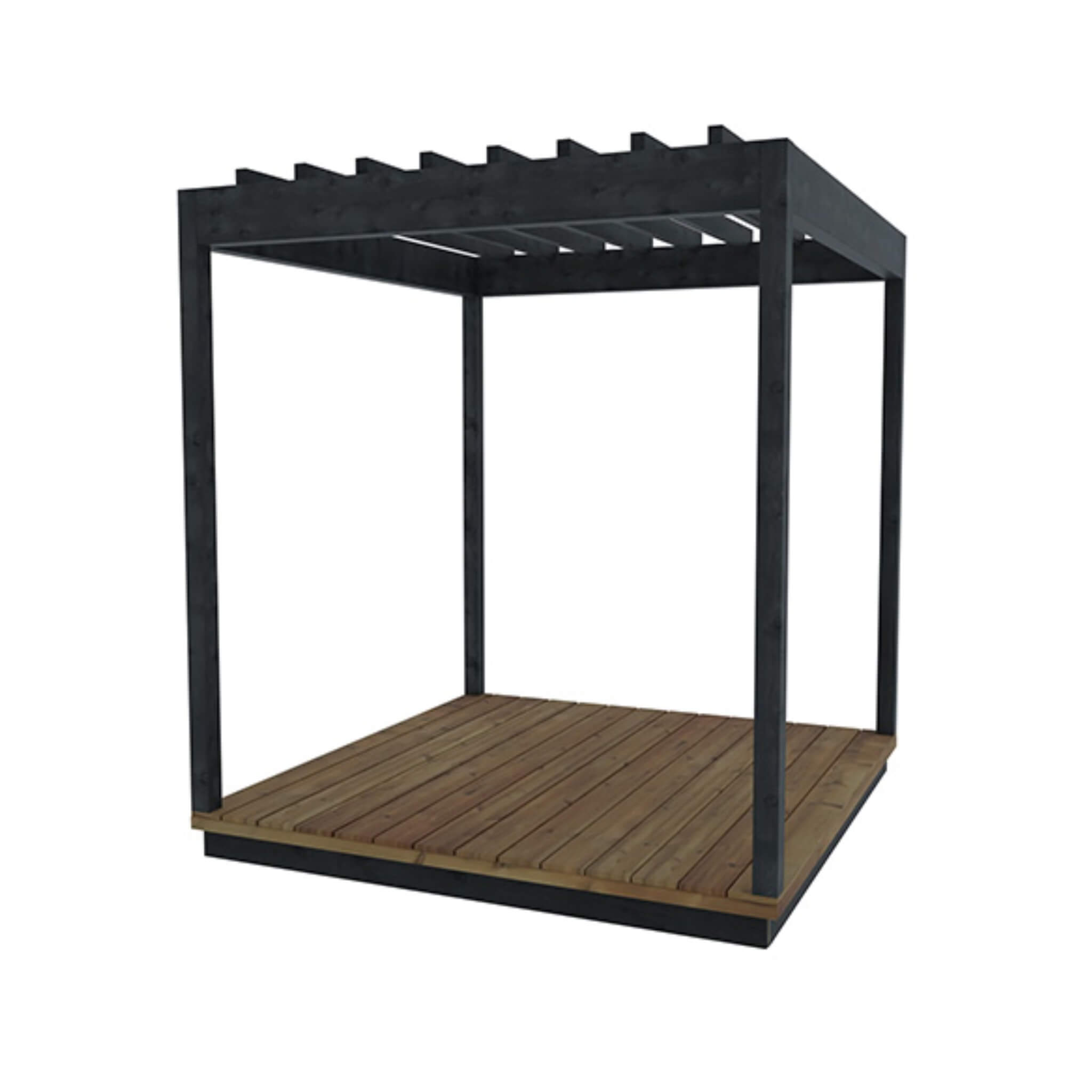 ThermaSol Nordic Misty Wood Pergola [Made-To-Order] [14-KIR-4015/16] (SAK81954) – SAKSBY WHOLESALE, view 4