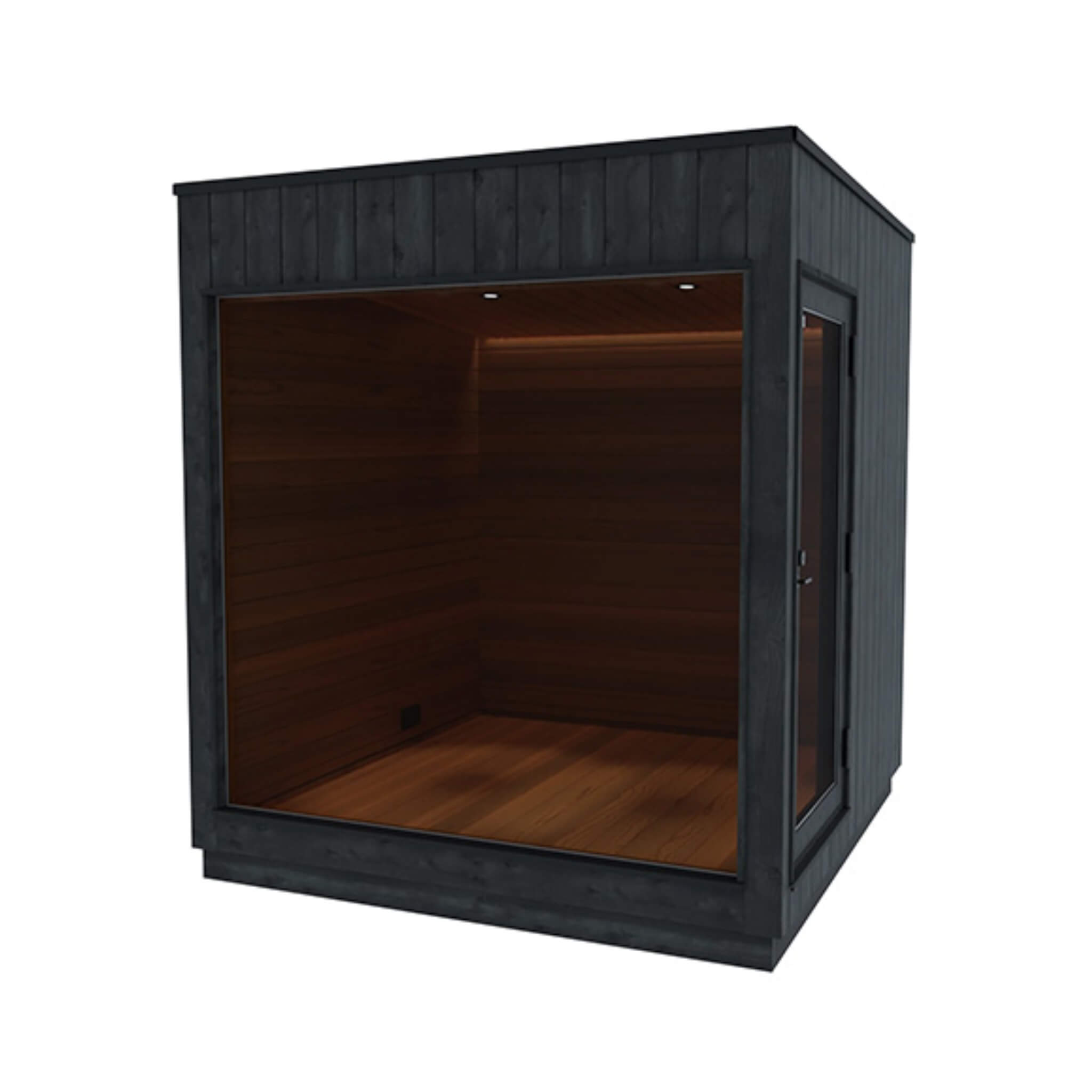 ThermaSol Nordic Misty Outdoor Lounge Medium Sauna Cabin (SAK57649) – SAKSBY WHOLESALE, view 6