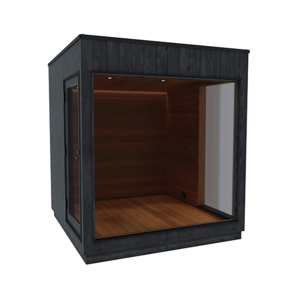 ThermaSol Nordic Misty Outdoor Lounge Medium Sauna Cabin (SAK57649) – SAKSBY WHOLESALE, view 3