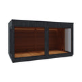 ThermaSol Nordic Misty XL Lounge 2-Entrance Outdoor Sauna Cabin [Made-To-Order] (SAK72368) – SAKSBY WHOLESALE, view 3