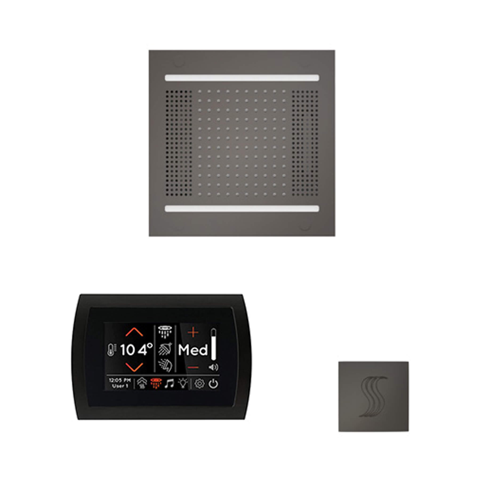 ThermaSol SignaTouch 5-Inch Display Steam Control Package With HydroVive Rainhead (SAK12821) – SAKSBY WHOLESALE, view 20