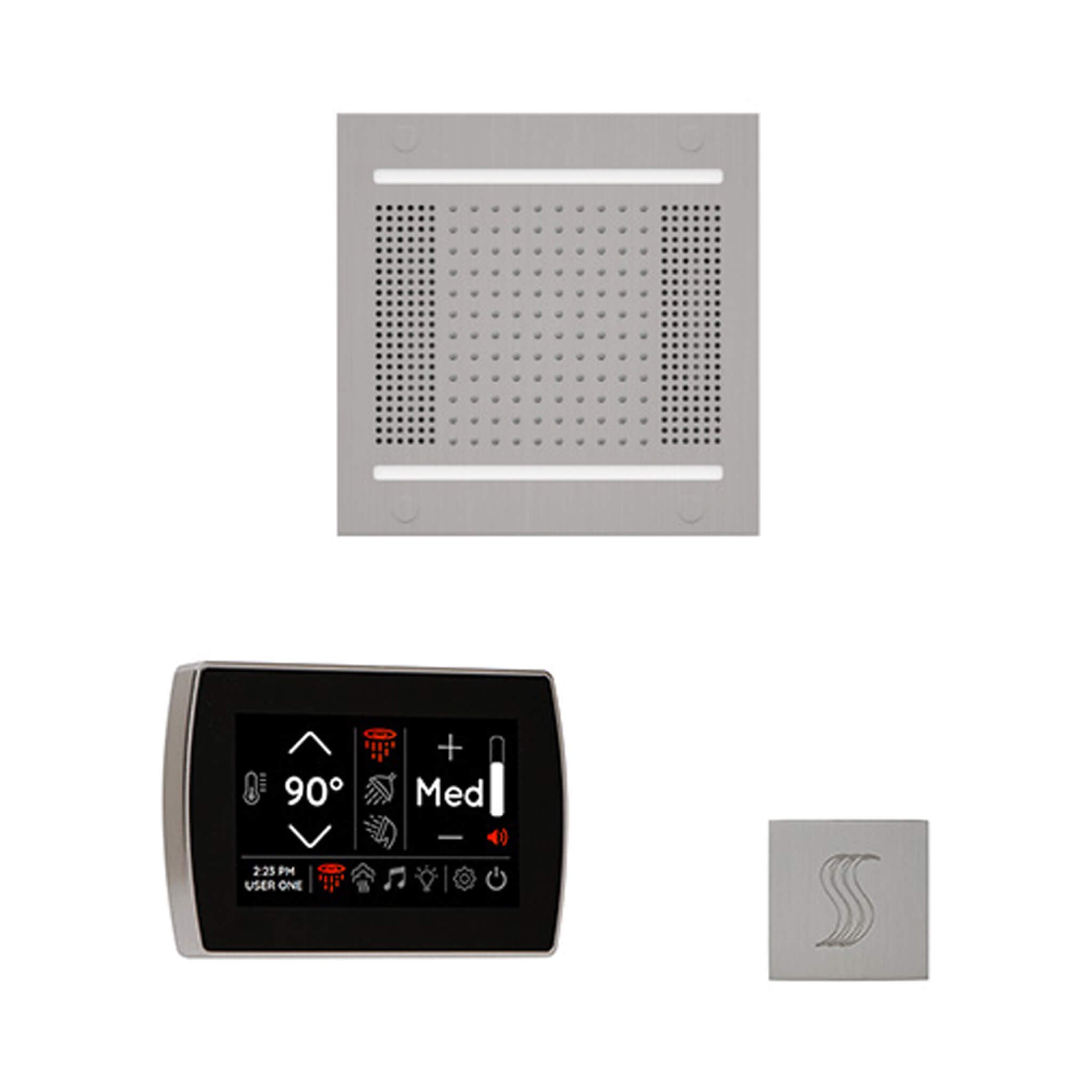 ThermaSol SignaTouch 5-Inch Display Steam Control Package With HydroVive Rainhead (SAK12821) – SAKSBY WHOLESALE, view 14