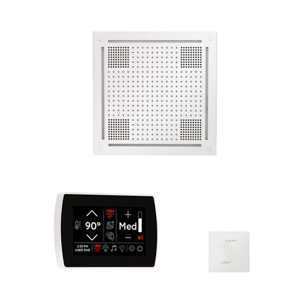ThermaSol SignaTouch 5-Inch Display Steam Control Package With HydroVive Rainhead (SAK12821)