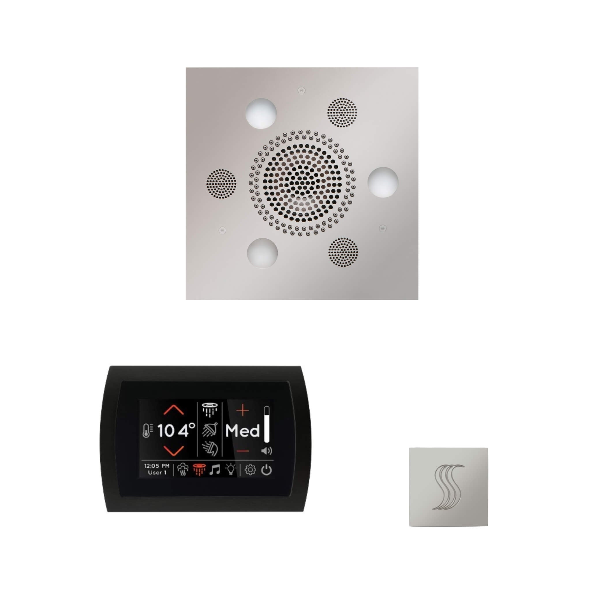 ThermaSol SignaTouch 5-Inch Recessed Steam Control Package With Serenity System [WSTPSS] (SAK35159) – SAKSBY WHOLESALE