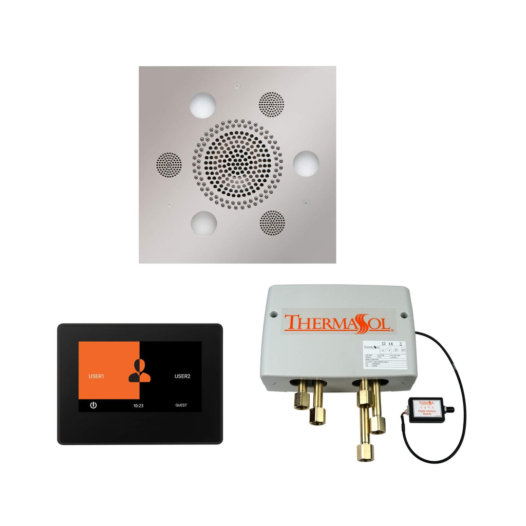 ThermaSol SignaTouch 7-Inch Digital Shower Steam Control Package With Serenity Rainhead [WSP7S/R] (SAK71572) – SAKSBY WHOLESA