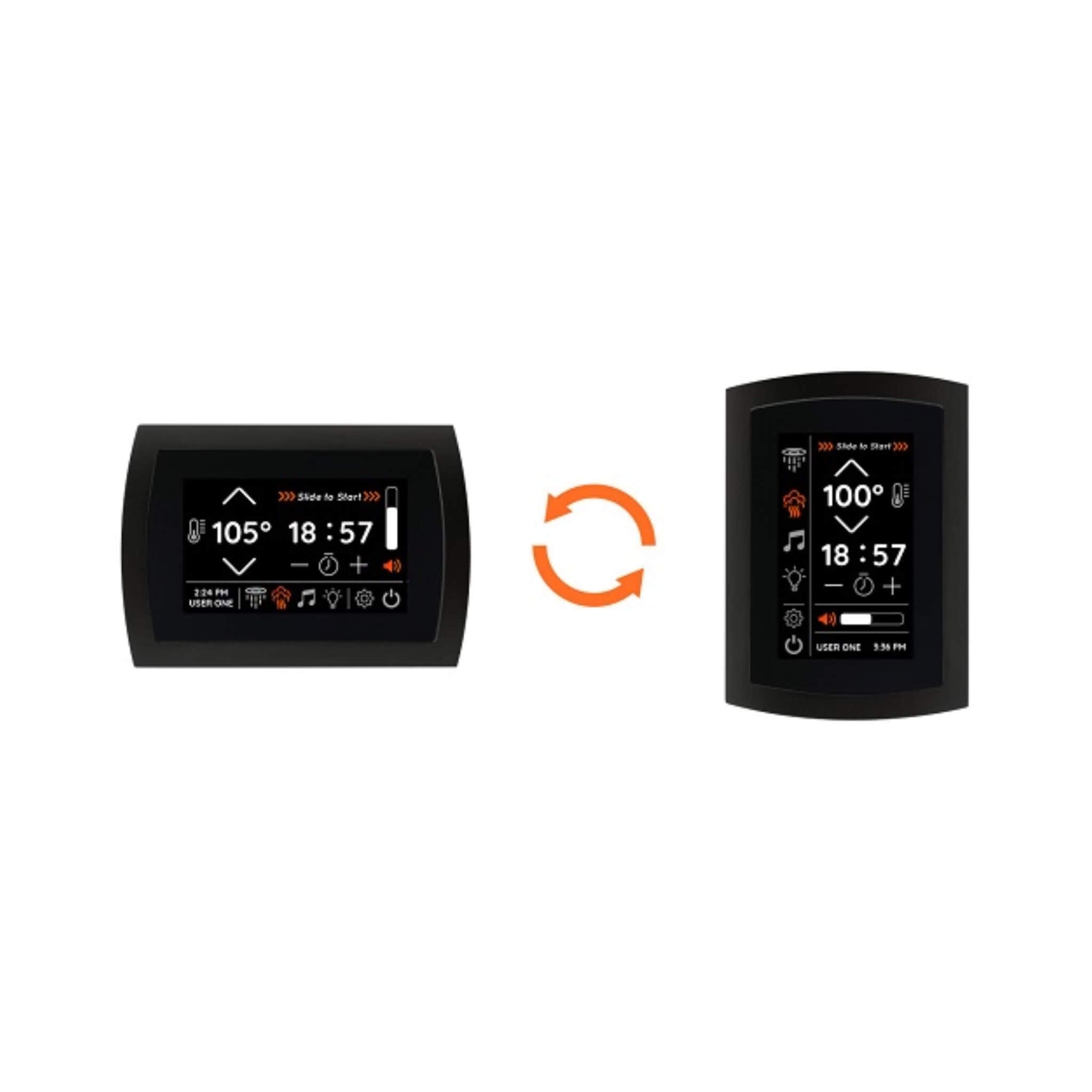 ThermaSol SignaTouch Flushmount 5-Inch Digital Shower Steam Control Package With Serenity 10 [TWPSR] (SAK84375) – SAKSBY WHOL