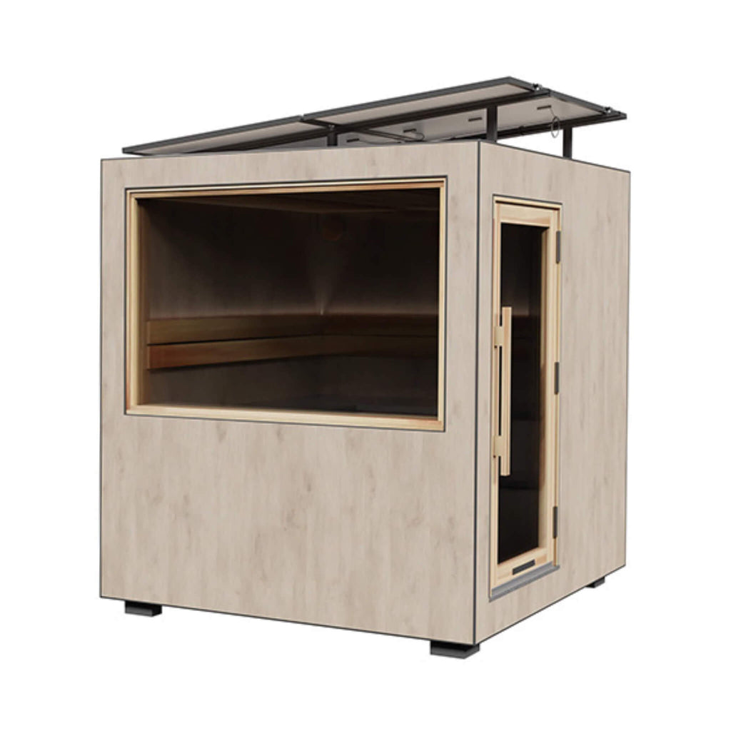 ThermaSol Solaris Fully-Assembled Outdoor Sauna Cabin [Made-To-Order] [14-KIR-4560/61] (SAK27532) – SAKSBY WHOLESALE, view 4