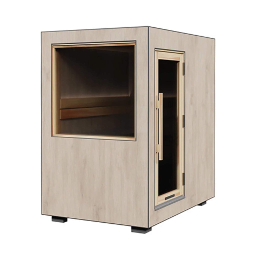 ThermaSol Solaris Fully-Assembled Outdoor Sauna Cabin [Made-To-Order] [14-KIR-4560/61] (SAK27532) – SAKSBY WHOLESALE