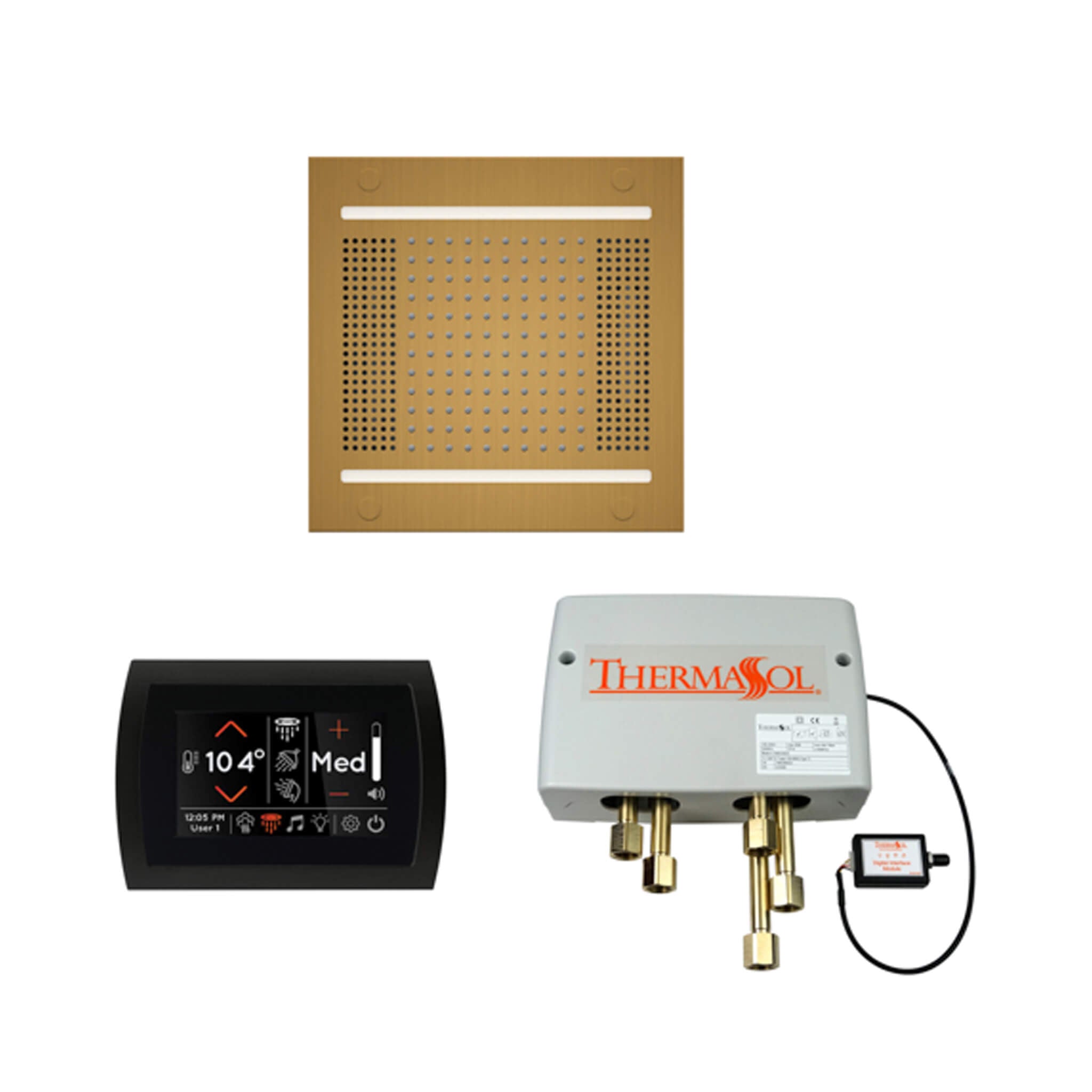 ThermaSol STC & HydroVive Wellness Shower Package With Digital Shower Valve (SAK40716) – SAKSBY WHOLESALE, view 8