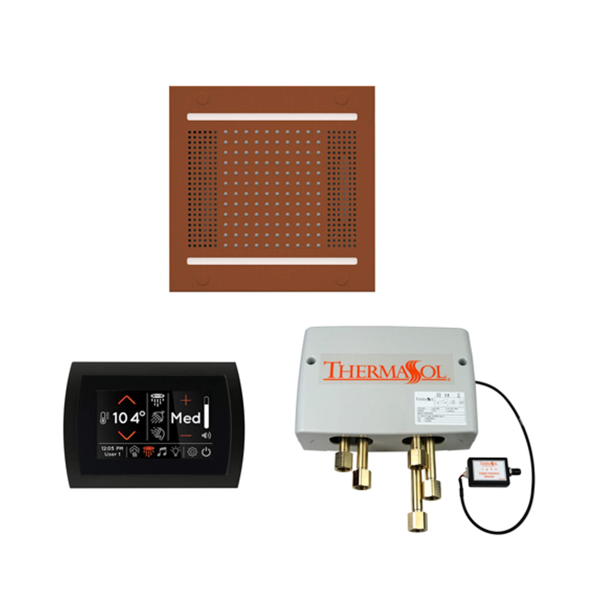 ThermaSol STC & HydroVive Wellness Shower Package With Digital Shower Valve (SAK40716) – SAKSBY WHOLESALE, view 12