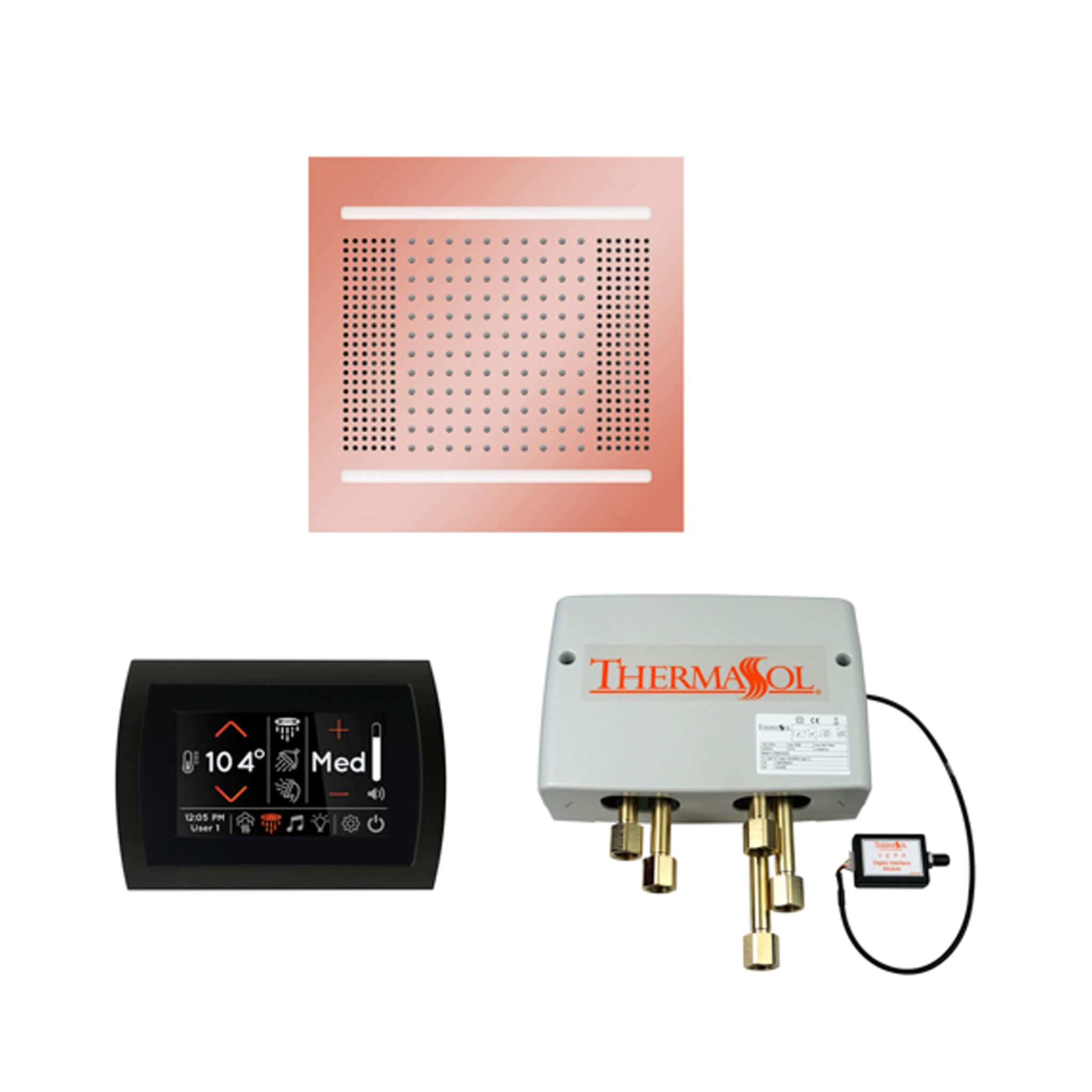 ThermaSol STC & HydroVive Wellness Shower Package With Digital Shower Valve (SAK40716) – SAKSBY WHOLESALE, view 24