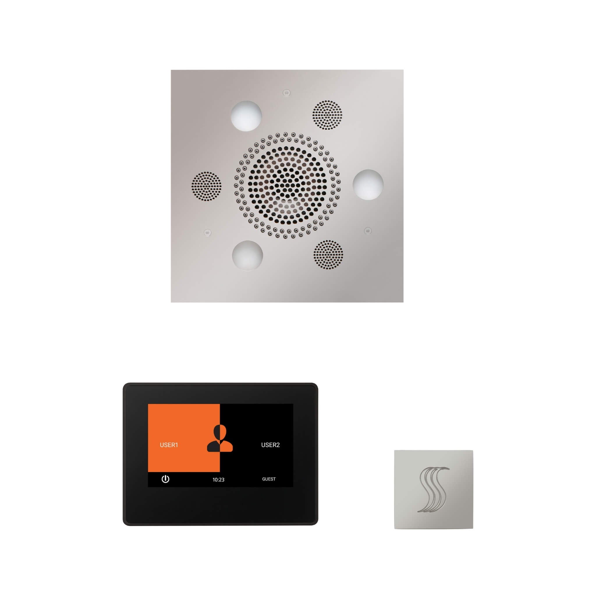 ThermaSol ThermaTouch 7-Inch Polished Chrome Square Steam Control Package [WSTP7S] (SAK12695) – SAKSBY WHOLESALE