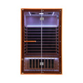 Thermora Fontaine 2-Person Luxury Canadian Hemlock Infrared Sauna With Glass Front (SAK97216) – SAKSBY WHOLESALE