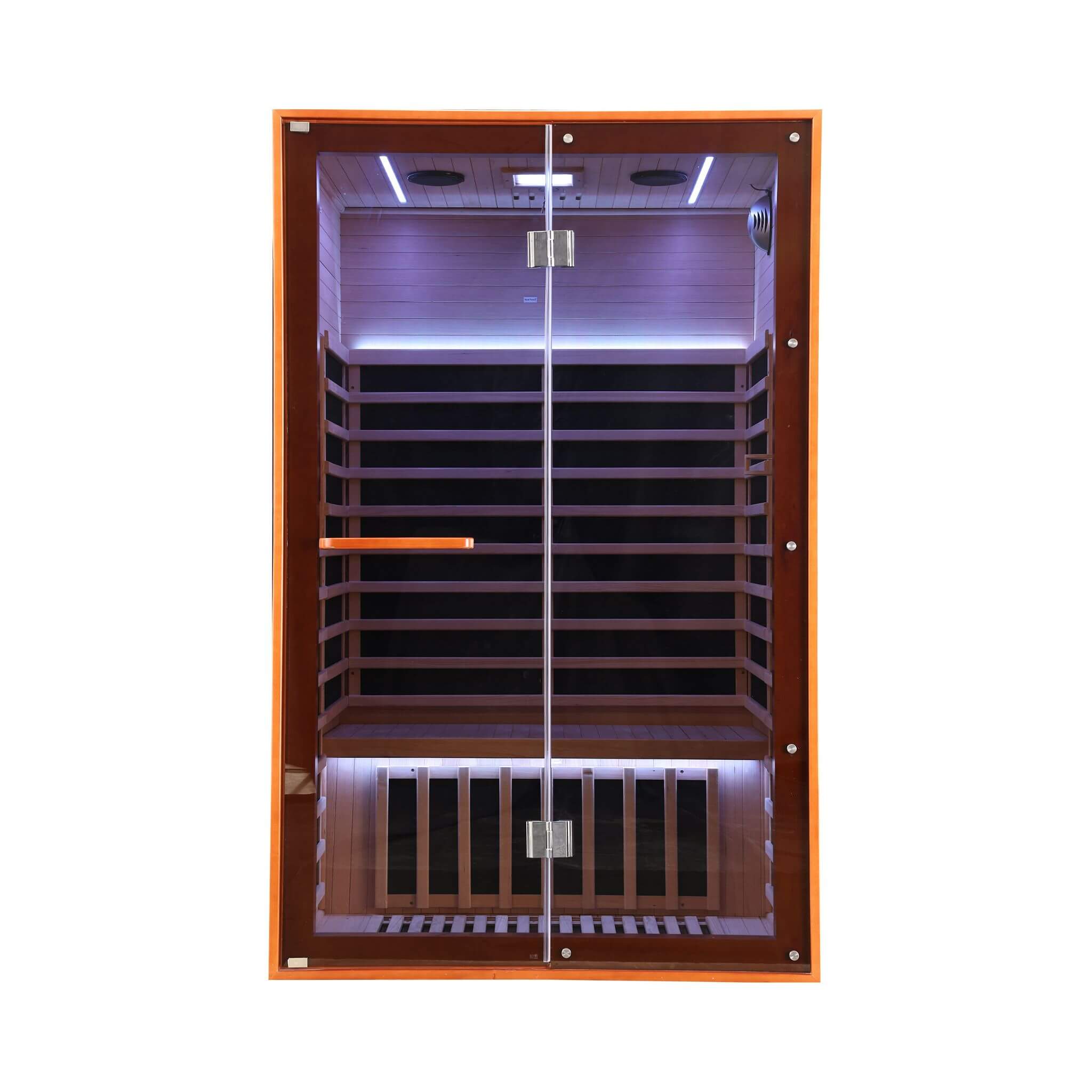 Thermora Fontaine 2-Person Luxury Canadian Hemlock Infrared Sauna With Glass Front (SAK97216) – SAKSBY WHOLESALE