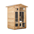 Thermora Vexa 2-Person Outdoor Infrared Sauna With Bluetooth Audio And LED Lighting (SAK28694) – SAKSBY WHOLESALE, view 4