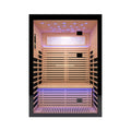 Thermora Vapor Luxury 2-Person Canadian Hemlock Wood Far Infrared Home Sauna (SAK56874) – SAKSBY WHOLESALE