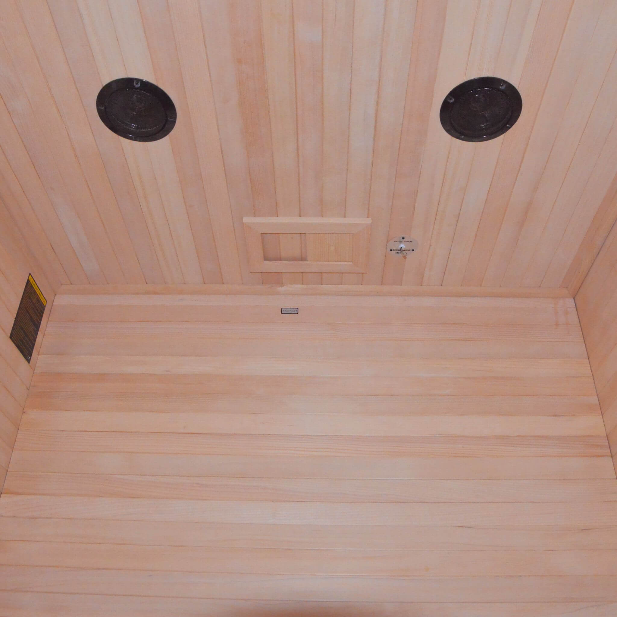 Thermora Alpine Premium 2-Person 3KW Hemlock Wood Sauna With LED Wall Light (SAK28471) – SAKSBY WHOLESALE, view 5