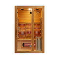 Rövia Luma 2-Person Indoor Hybrid Sauna Room With Infrared And 3.5KW Steam Heater [Made-To-Order] (SAK83750) – SAKSBY WHOLESA
