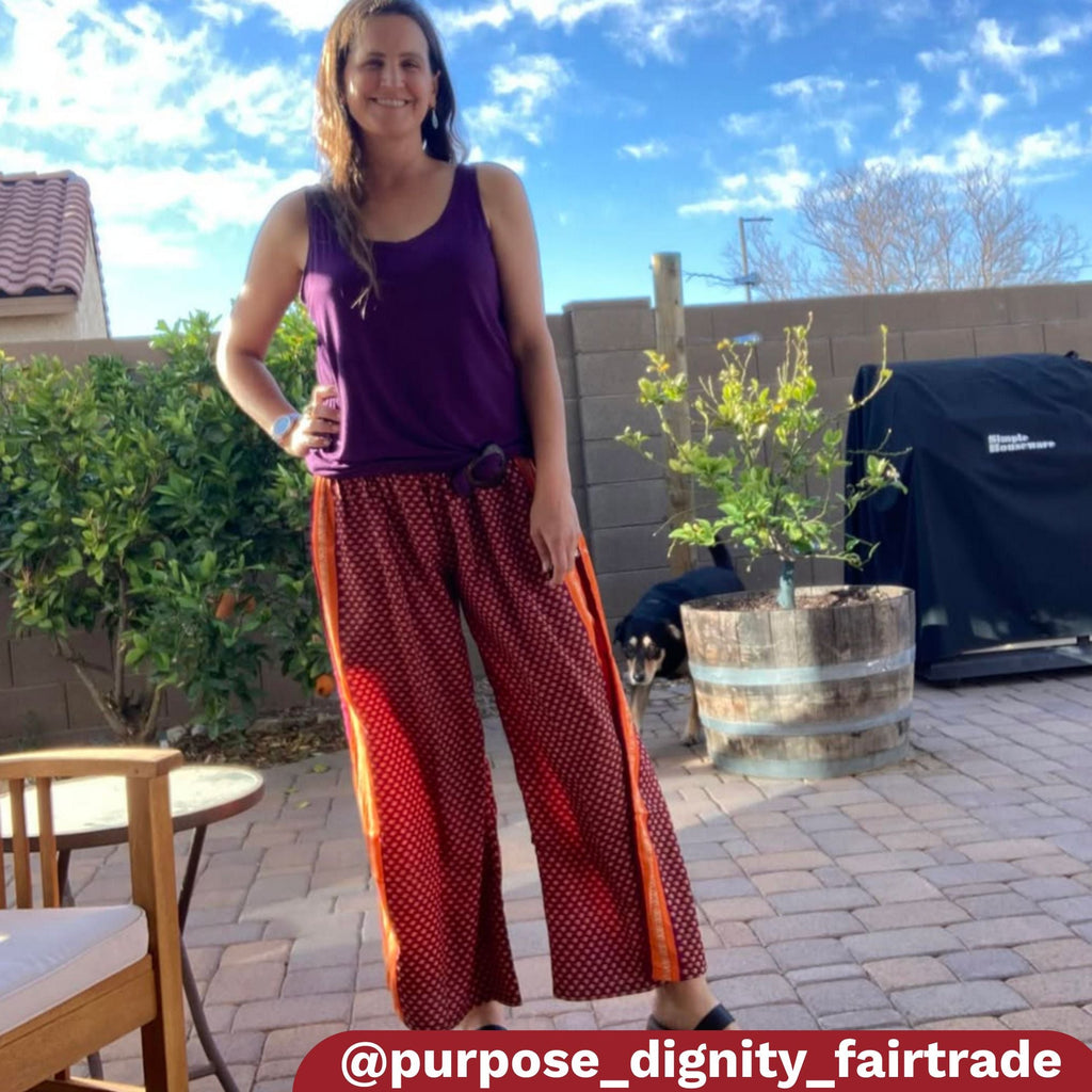Darn Good Yarn Free Spirit Wide-Leg Palazzo Pants — main product shot
