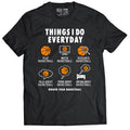 Bigger Than Basketball Things I Do Everyday - T-Shirt - Black — main product shot