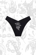 Thrash Happy Thorn V-Cut Cheeky Panties — main product shot