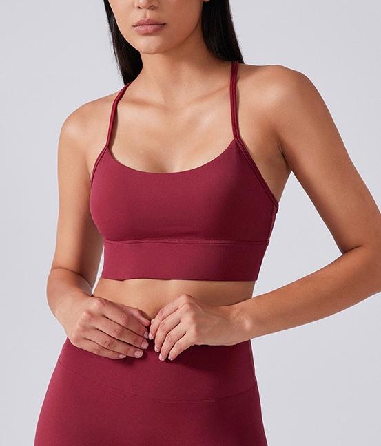 BLACKOUT BARBELL Milli Bra — detail and construction