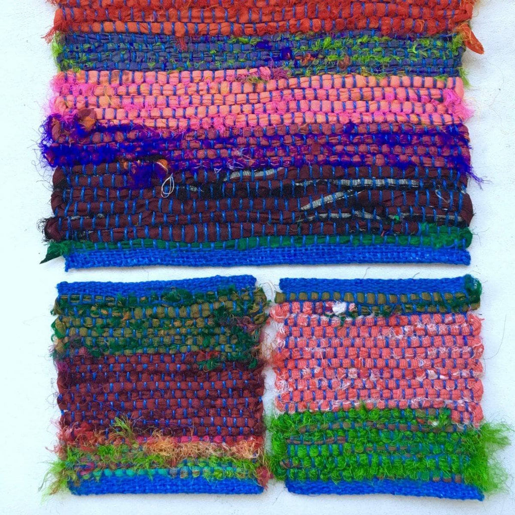 Darn Good Yarn Tibet Jewels Coasters and Trivets Weaving Kit — kits category context