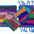 Darn Good Yarn Tibet Jewels Coasters and Trivets Weaving Kit — main product shot