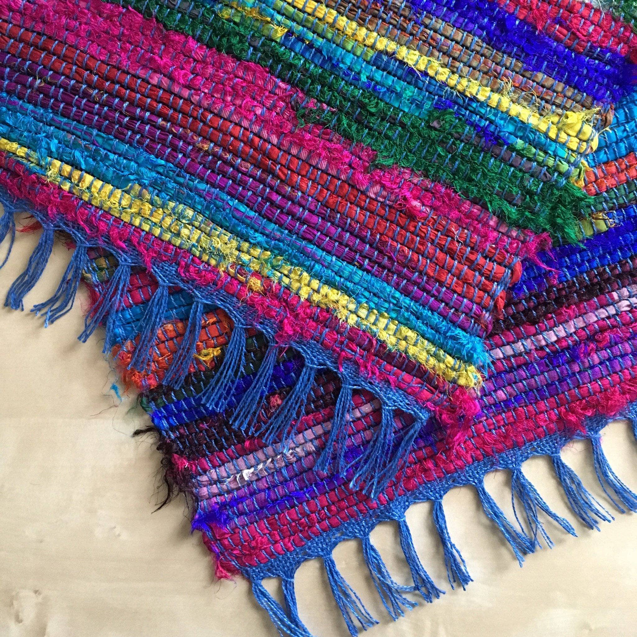 Darn Good Yarn Tibet Jewels Woven Placemat Weaving Kit — main product shot