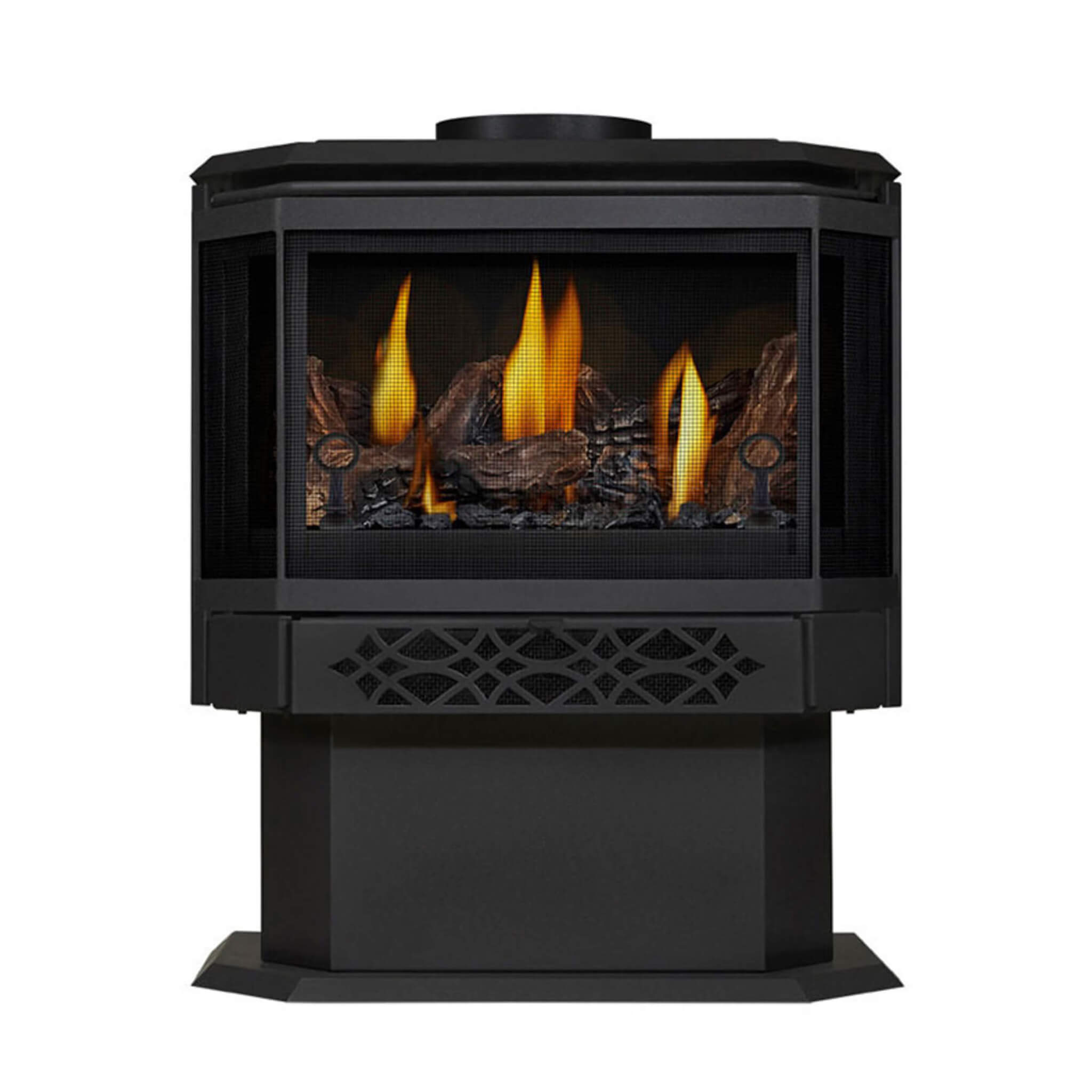 Timberwolf Vented Natural Gas Stove With Flame And Heat Adjustment [TDS28N] (SAK39160) – SAKSBY WHOLESALE