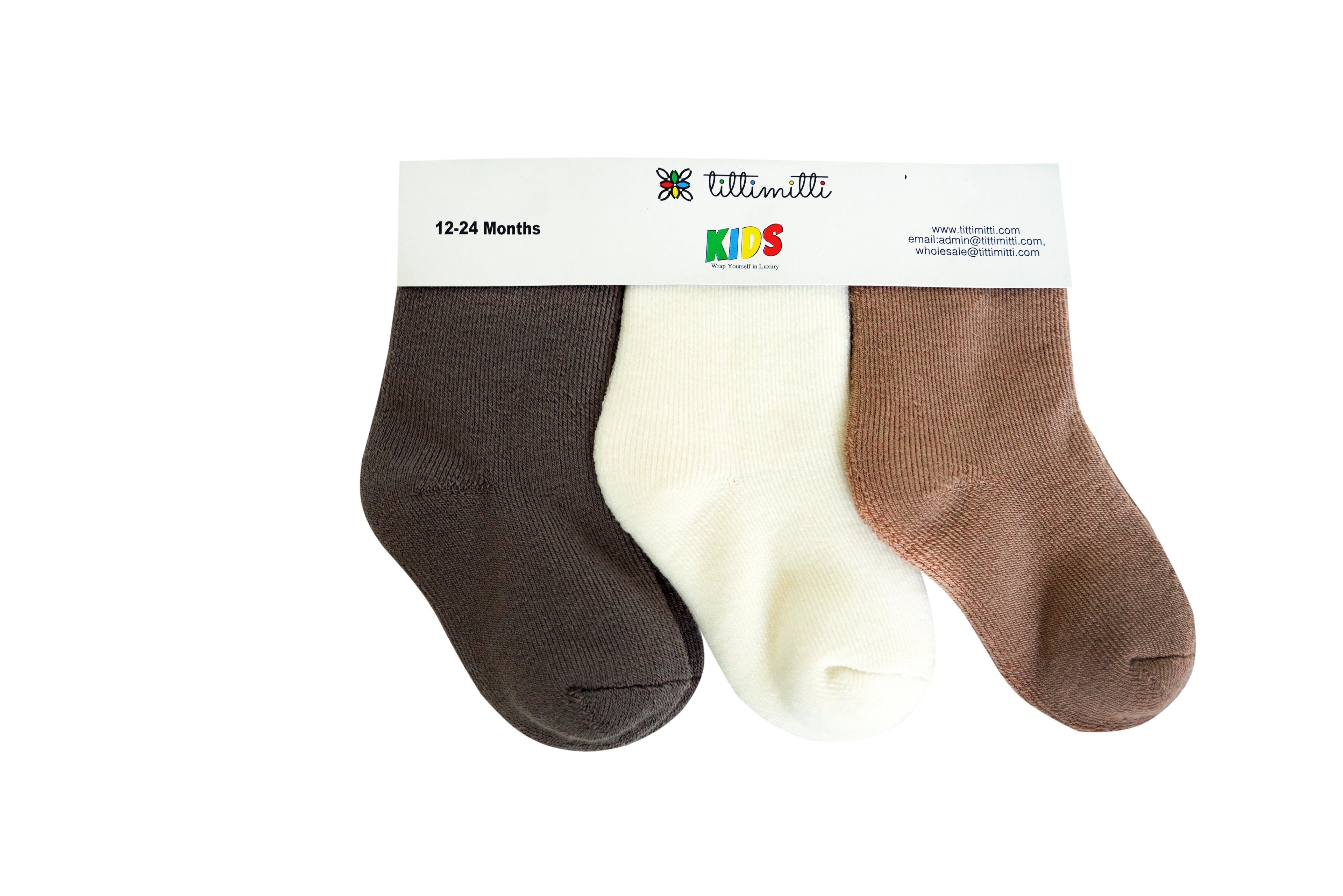 tittimitti tittimitti® 75% Merino Wool Baby Toddler Terry Socks 3-Pack — lifestyle context