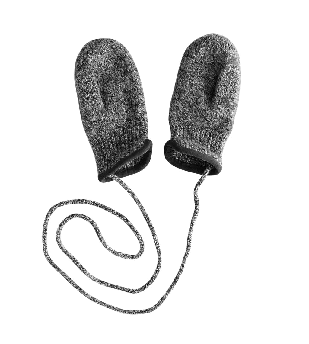 tittimitti tittimitti® 100% Virgin Wool Baby Toddler Kids Thumbed Mittens OEKO-TEX Standard 100 — in-use photo