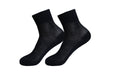 tittimitti tittimitti® 100% Mercerized "Filo di Scozia" Cotton Men's Dress & Trouser Socks. Made in Italy — detail close-up