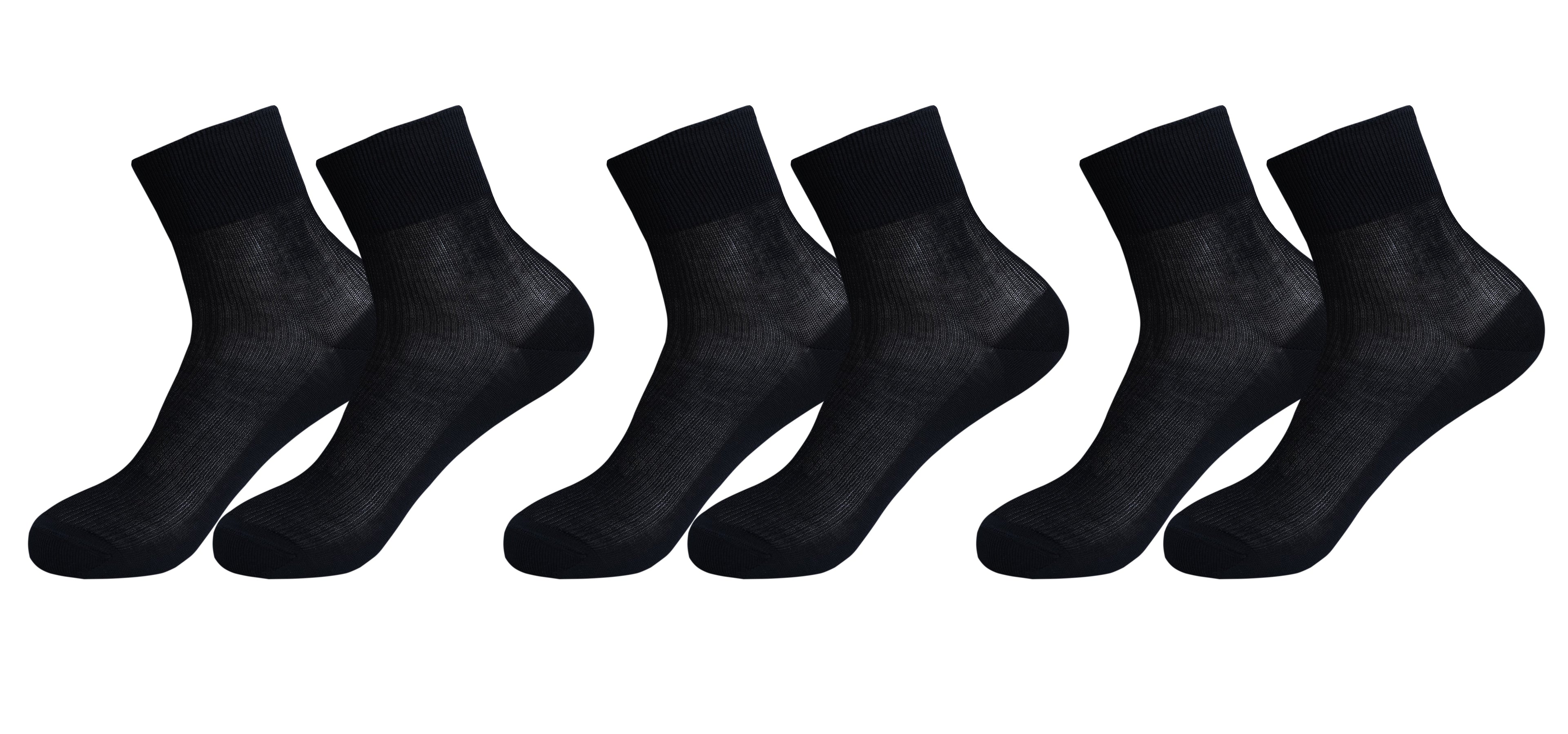 tittimitti tittimitti® 100% Mercerized "Filo di Scozia" Cotton Men's Dress & Trouser Socks 3-Pack. Made in Italy — main produ