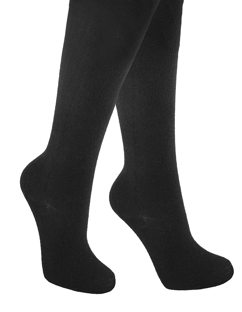 tittimitti tittimitti® Women's Black Wool Tights — detail close-up