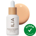 ILIA Super Serum Skin Tint SPF 40: Dewy Coverage, Skincare Foundation with Hyaluronic Acid & Niacinamide - Vegan, Cruelty-Free & Mineral Sunscreen