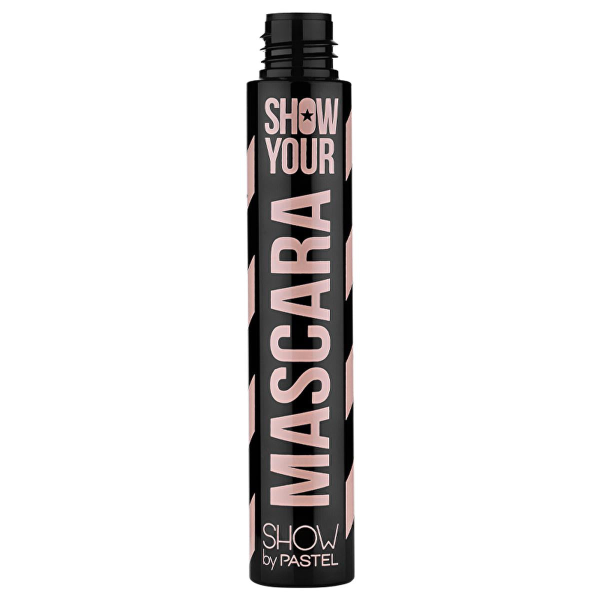 Show by Pastel Vegan Black Mascara - Volume Enhancing, Cruelty Free Cosmetics