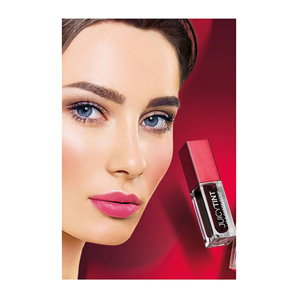 Golden Rose Lip and Cheek Stain - Long-Lasting, Natural Makeup Look with Juicy Tint Formula