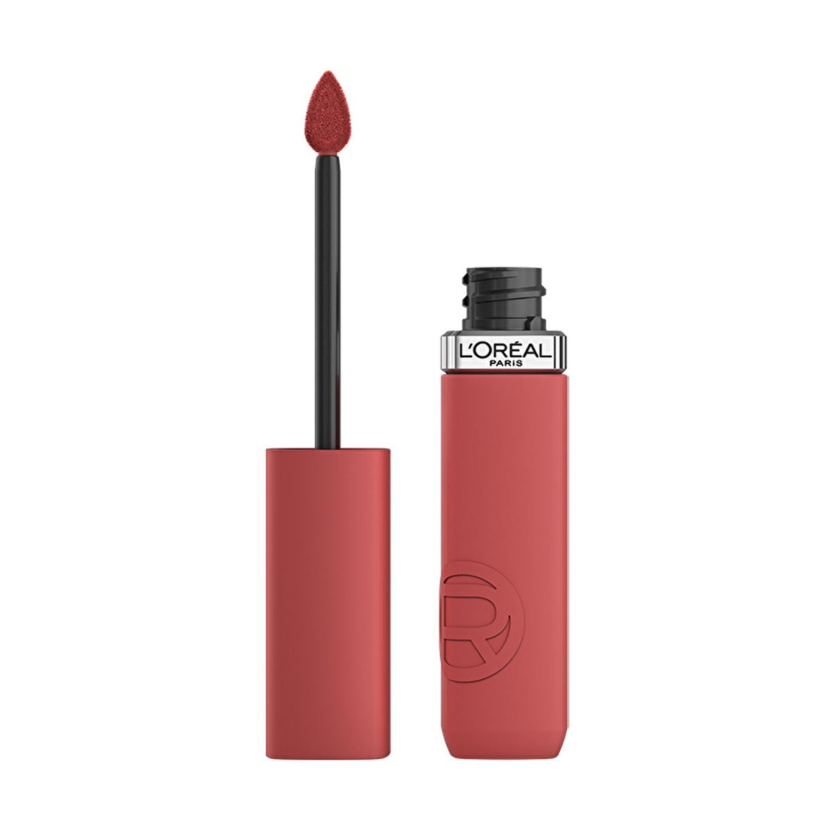 Loreal Paris Infaillible: Crush Alert Liquid Matte Lipstick - 16H Wear, Transfer-Proof, Intense Color
