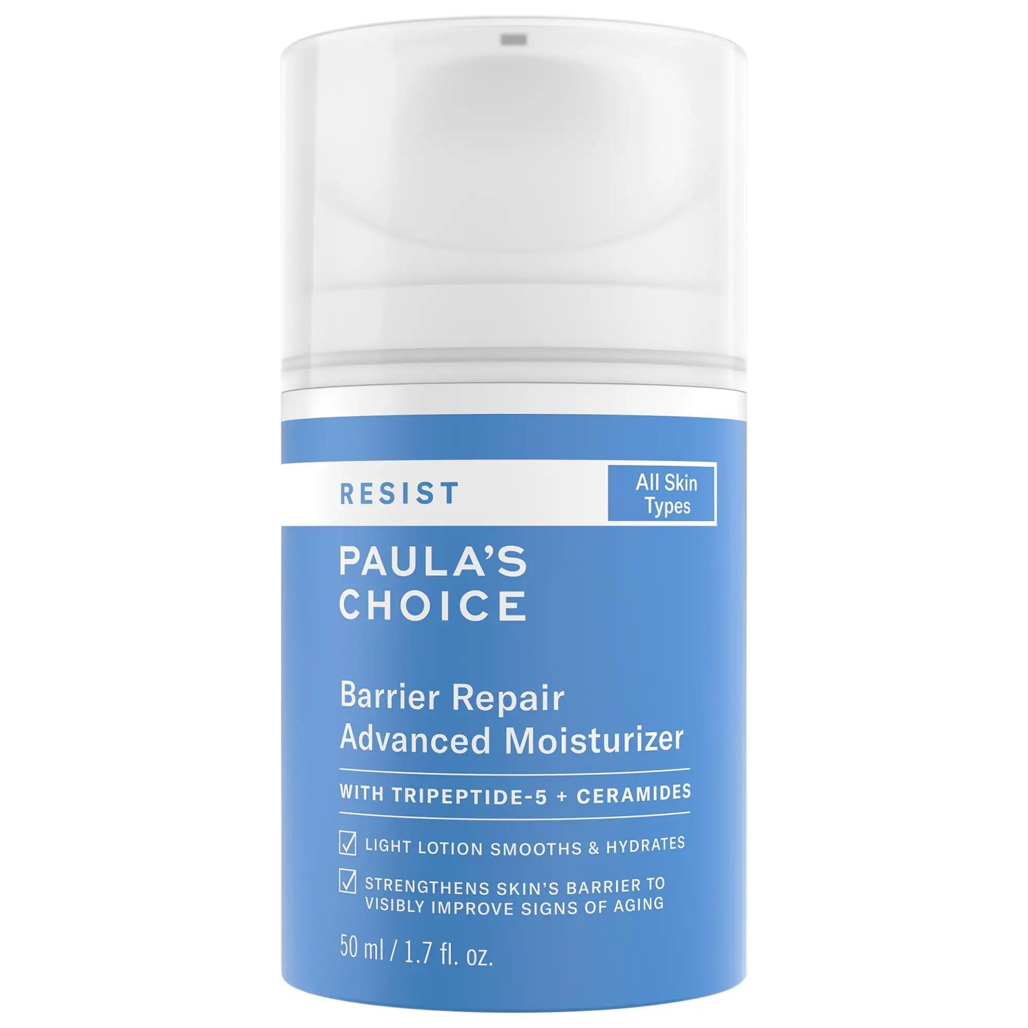 RESIST Barrier Repair Advanced Moisturizer with Ceramides - Hydrating Cream for Dry Skin, Anti-Aging Skincare