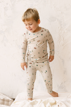 Dear Hayden Dear Hayden Toddler Modal Pajama Set in Camping — main product shot