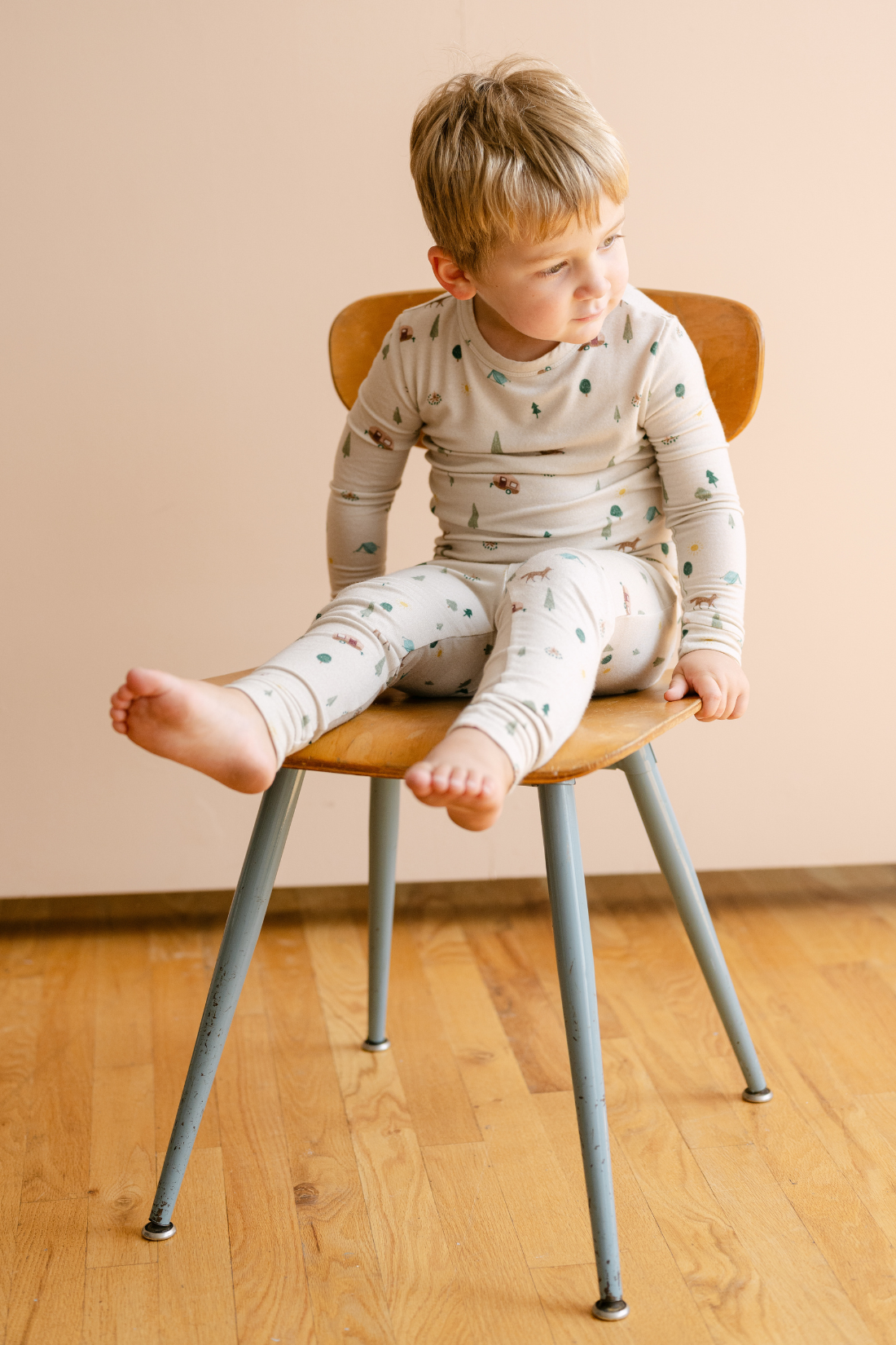 Dear Hayden Dear Hayden Toddler Modal Pajama Set in Camping — product category context
