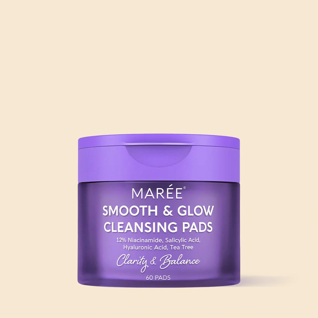 Maree 12% Niacinamide Smooth & Glow Pads — color detail