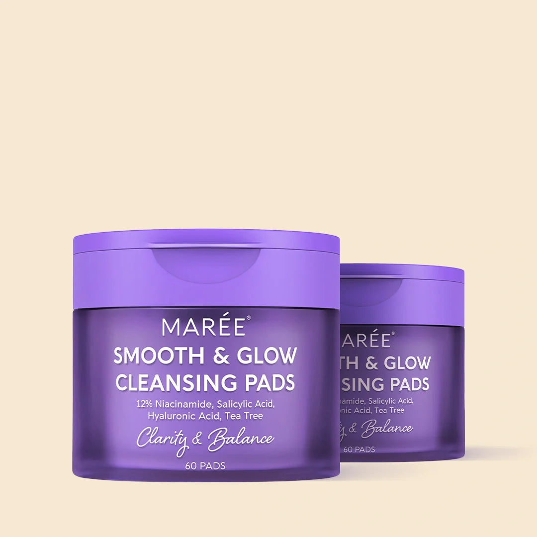 Maree 12% Niacinamide Smooth & Glow Pads — packaging